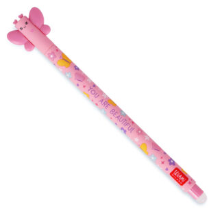 Bolígrafo de gel borrable - Mariposa