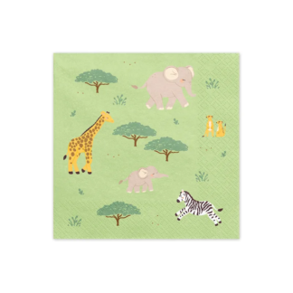 Servilletas Safari, 12pc