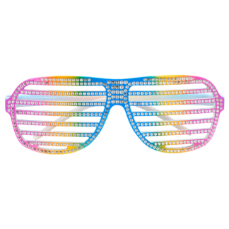 Gafas de fiesta arcoíris