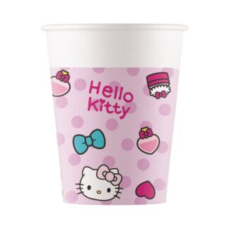 Vasos papel Hello Kitty
