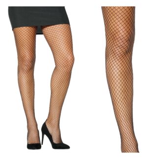 Pantys malla grande negra
