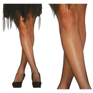 Pantys malla pequeña negra