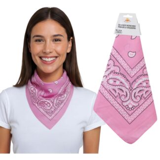 Pañuelo vaquero rosa