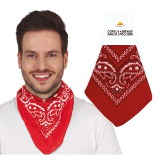 Pañuelo vaquero rojo