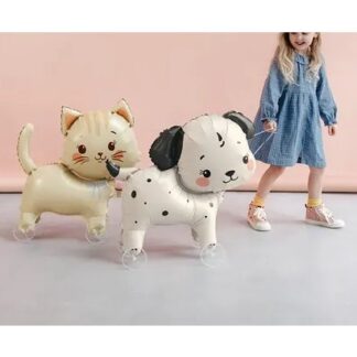 Globo andador perro con ruedas